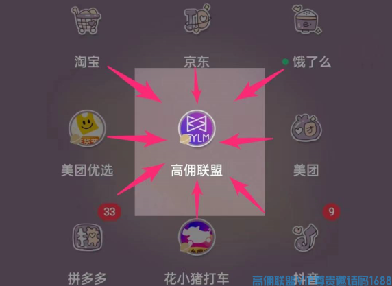 高佣联盟APP，4月24号素材汇总，打造个人IP起点，吸粉成交之“终点